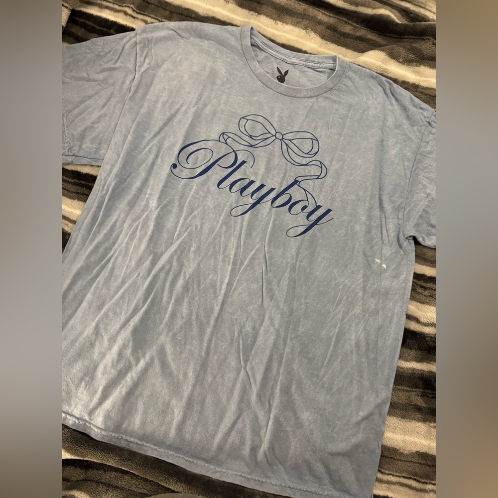 NIRVANA Blue Short Sleeve Tee
